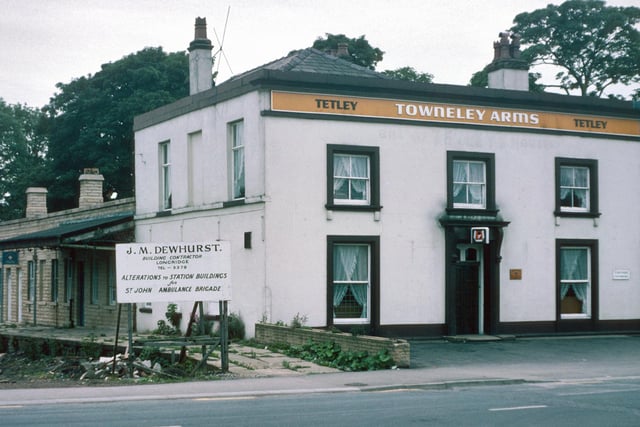 Townley Arms & Longridge station  July 1975