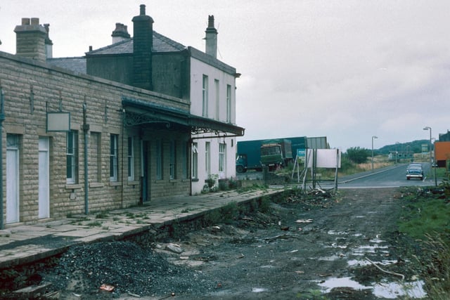 Longridge Railway Station July 1975