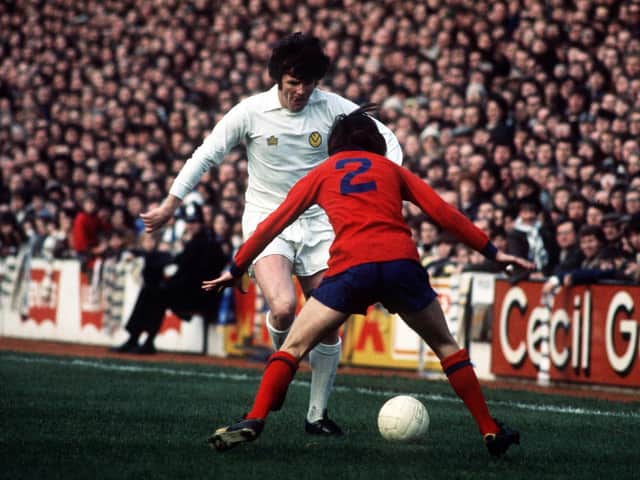 Enjoy these rarely-seen photos of Eddie Gray in action for Leeds United. PIC: Varley Picture Agency