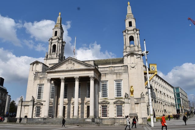Dominating Millennium Square is Leeds Civic Hall, which took over from the Town Hall as the city’s main municipal building. Construction began in the height of the great depression in 1931 and utilised many who would otherwise have been unemployed. If you look closely, you can see two 2.3 metres high gold-leafed owls on top of its twin towers which are joined by four more owls on columns in Millennium Square.