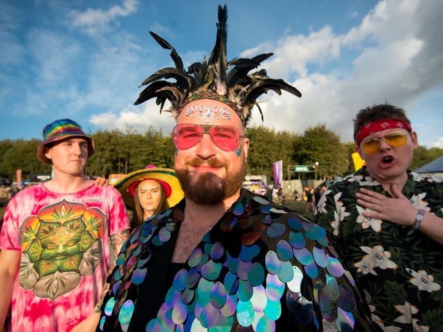 Some people don their most extravagant outfits