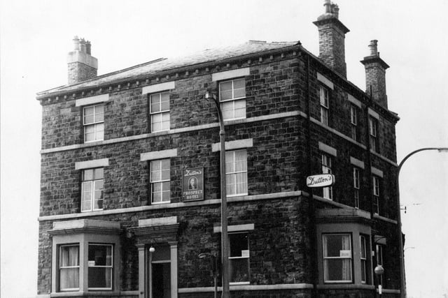 The Prospect Hotel at the junction of Church Street and Victoria Road in 1967.