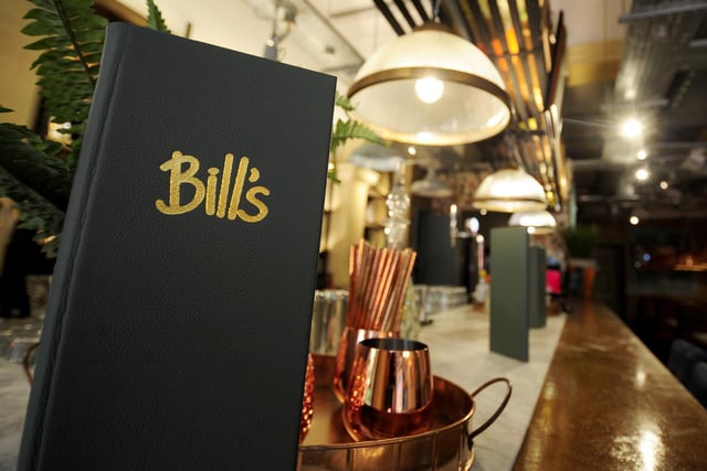 Bill’s on Albion Place has announced it will offer a bespoke menu for diners to choose from for the 50 per cent off discount. The menu includes offerings like crispy chicken and sesame dumplings and mushroom and truffle risotto