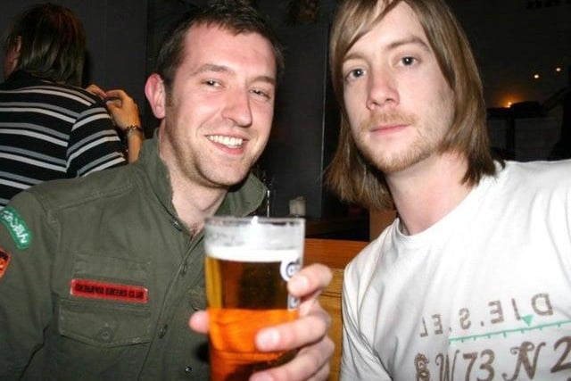 James and James on the town in Havana in 2005.