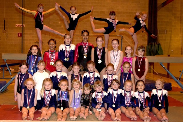 Gymnasts from West View Leisure Centre in Ribbleton, Preston who have won 52 medals