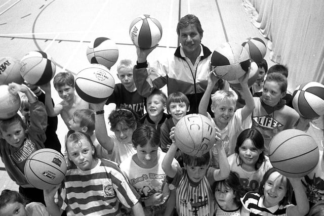 1989 Basketball at West View Leisure Centre