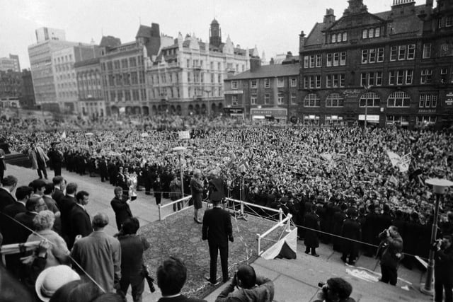 The Elland Road faithful turned out in their thousands to celebrate winning the championship.