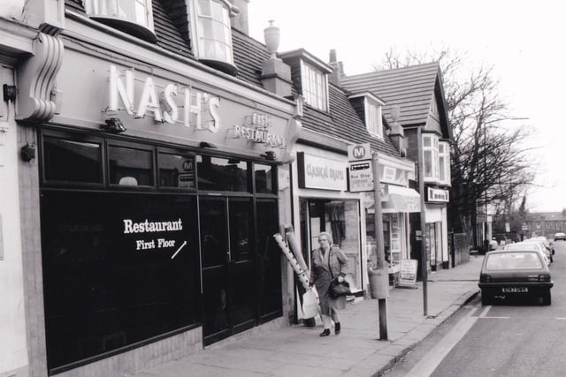 This fish and chip restaurant in Chapel Allerton had been part of the community whe n this photo was taken in February 1993.