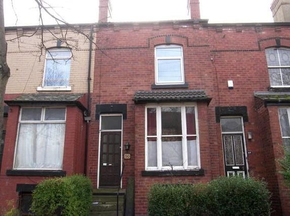 This four bedroom through terrace in Harehills, Leeds, will appeal to those looking for a renovation project. Although the property does have central heating and partial double glazing it would now benefit from a full scheme of refurbishment. Externally, there is a small yard to the rear as well as a parking area, detached garage in poor condition and a we have been advised by the seller that a further patch of garden lies beyond this. Recent sales of properties on the street suggest there may be scope for profit once the works have been completed.