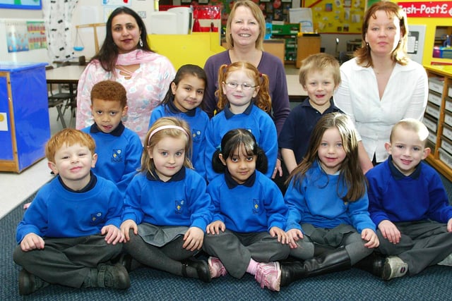 Back: Mrs Yaseen, Mrs Aspey, Mrs Lewis. Middle: Justin, Haajra, Abigail and Ryan. Front: Tyler, Chelsea, Mariah, Louise and Ben Sutcliffe