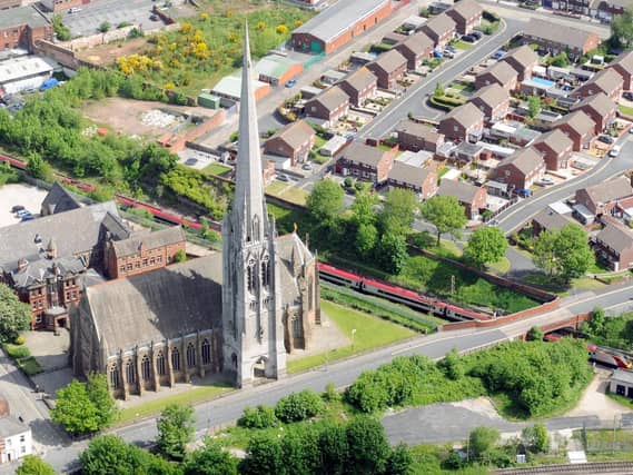 St Walburge's Catholic Church spire