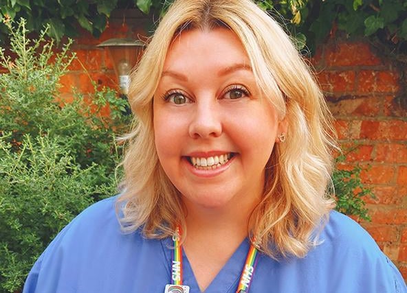 For three months, the nurse moved out of the family home and lived in a hotel so that she could complete 12-hour shifts at the Nightingale Hospital in Manchester.
