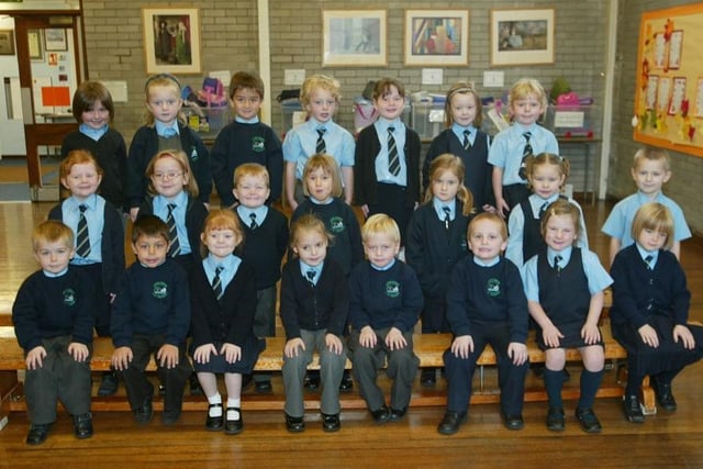 Miss Taylor's Reception Class at Carr Green Primary School back in 2004.