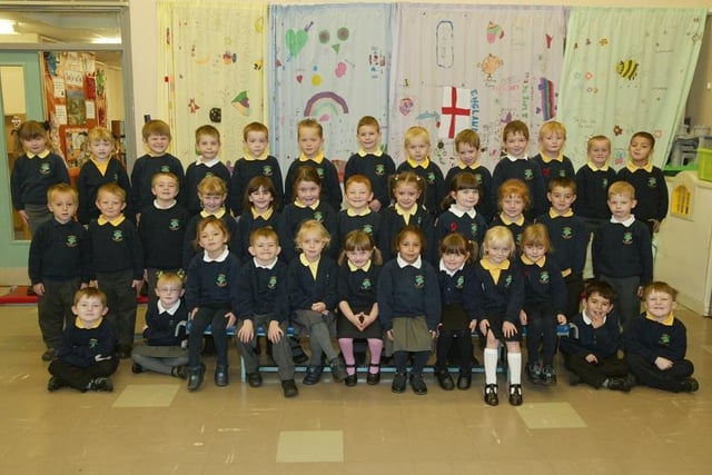 Reception class at Bradshaw Primary School back in 2004