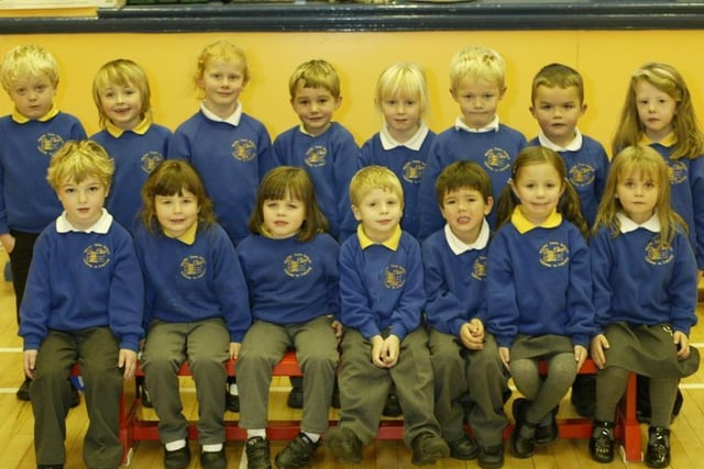 Warley Town School reception class back in 2004