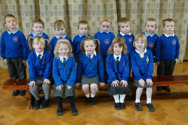 Sacred Heart RC Primary School Reception Class back in 2004.