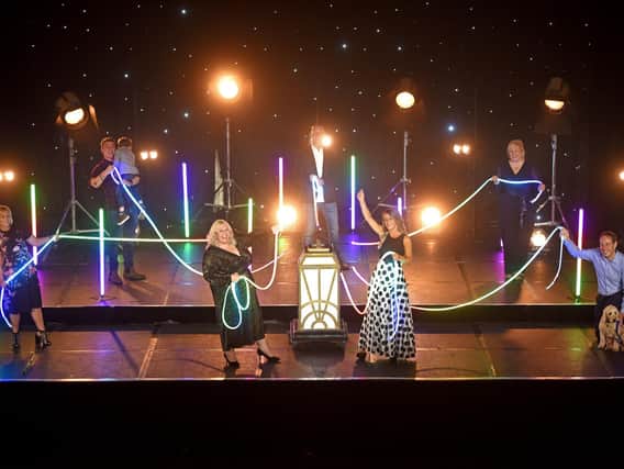 The Corona Heroes turn on Blackpool's illuminations for 2020
