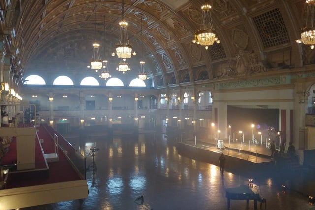 The Empress Ballroom at the Winter Gardens was the stage for this years lights switch-on.