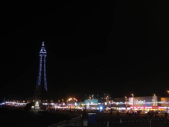 Blackpool was lit up for the year at the 2020 Switch-On