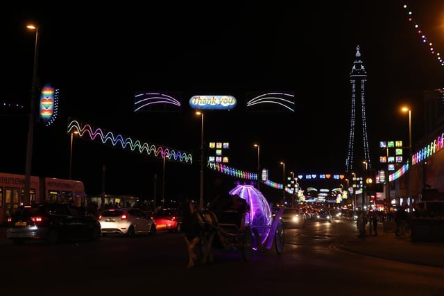 The Blackpool Illuminations attract more than 3m visitors to the resort each year.