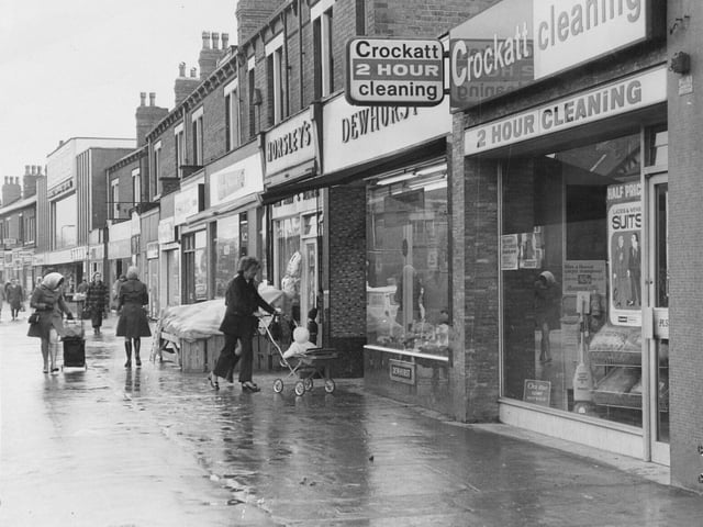 Do you remember these shops on Austhorpe Road pictured in July 1973?