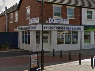Leyland Cross Fish & Chips | 15 Church Rd, Leyland PR25 3EJ | 01772 623714