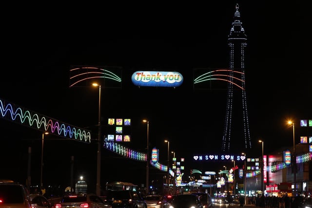 Coun Gillian Campbell, cabinet member for tourism and culture at Blackpool Council, said: “This has proved to be the most memorable of Switch-On nights as it has given us a unique opportunity to pay tribute to the extraordinary efforts of our NHS, key workers, and other outstanding individuals."