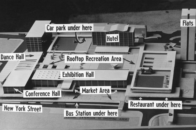 The proposed Leeds market site in June 1962.