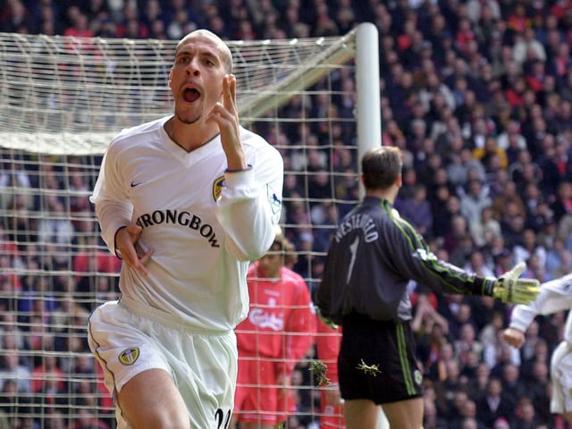 Enjoy these memories from Leeds United's last win at Anfield back in April 2001. PIC: PA