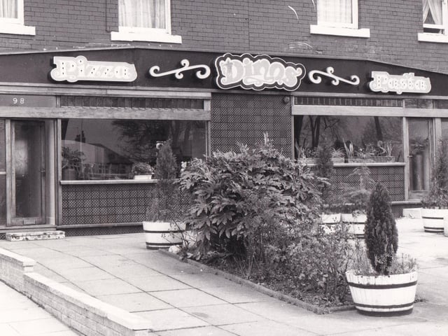 Pizza and pasta were the speciality at this restaurant back in November 1976.