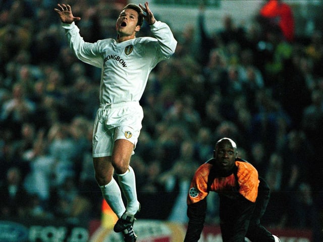 Scored his first Leeds United goal in a rout of the Turkish champions in the Champions League.
