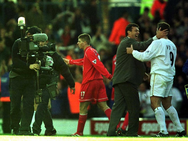 He netted all four goals in an amazing 4-3 televised victory over the Reds at Elland Road.  “It was one of those games. Every time I had a sniff at goal, it went in," he said.