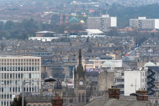 The average house price in Bradford is £134,552.