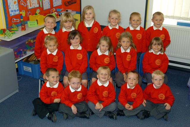 Fleetwood's Charity CE School, Preesall reception class, 2005