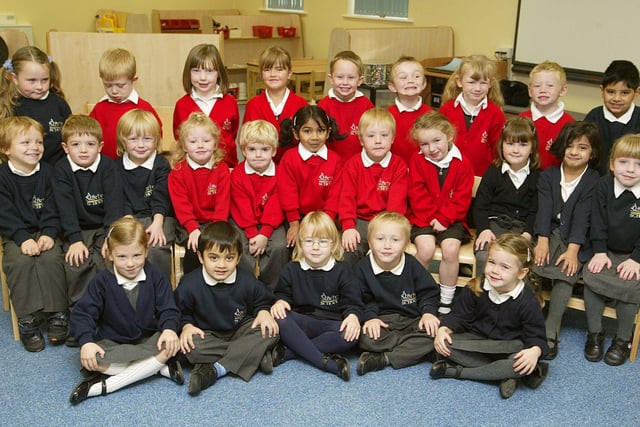Reception pupils at All Saints Primary School.