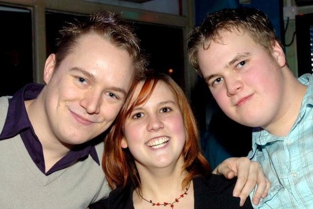 Neil, Kirsty and Damon in Reflex, Kirsty's birthday in 2007.