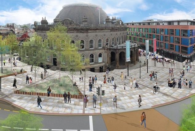 Work started last month on a £25m makeover of the area around the Corn Exchange last month. The whole area will become much more pedestrian friendly, and is expected to be complete by winter next year.