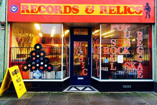Records and Relics, Caunce Street, Blackpool
Records and Relics is a popular store which has been running for 30 years buys and sells vinyl records - LPs and 45s in a variety of categories.
It also sells CDs, soul patches, soul and punk badges and picture discs. The store is big supporter of the Northern Soul scene.
