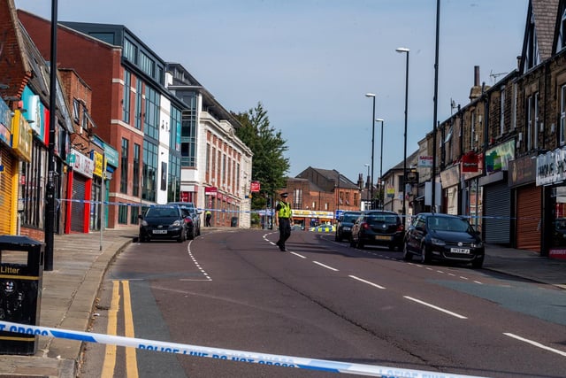 Police have launched an attempted murder investigation. Three men have been arrested this morning in connection with the incident and they remain in custody