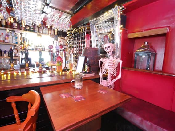 The bar and bistro area currently offers 28 covers with additional outdoor seating - although other visitors may occasionally get there first!