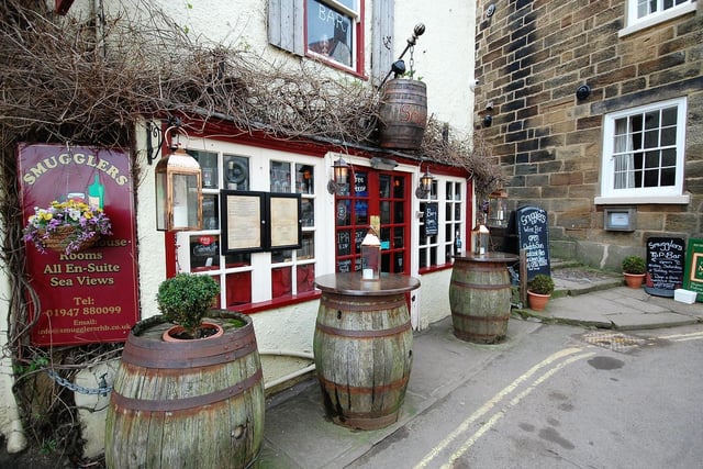 The barrels outside really capture the attention of passers by