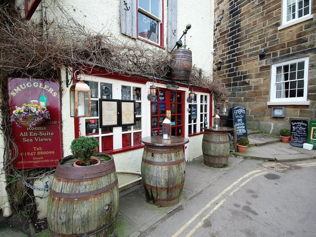 The barrels outside really capture the attention of passers by