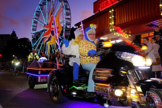The Goldwing Light Parade and Fireworks Display brings thousands of bike fans to the South Bay each year. The event hopes to return in September 2021 to raise more money for many good causes.
