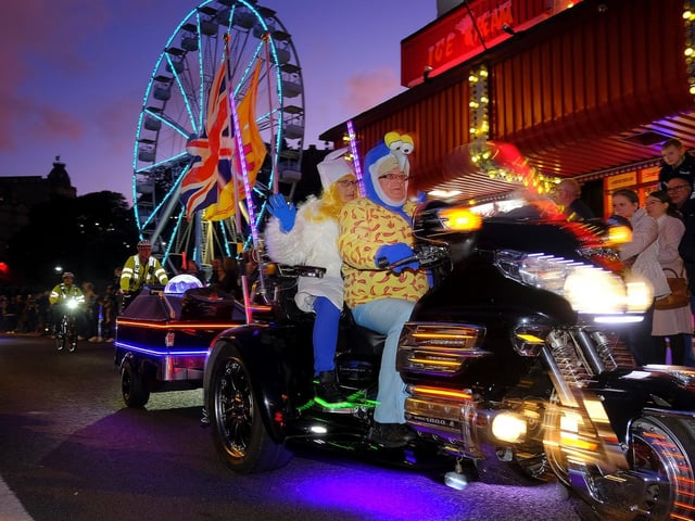 The Goldwing Light Parade and Fireworks Display brings thousands of bike fans to the South Bay each year. The event hopes to return in September 2021 to raise more money for many good causes.