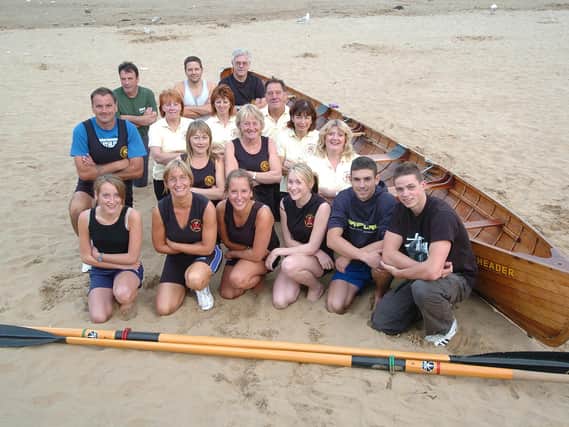 Scarborough rowers prepare for a big race on London’s River Thames.