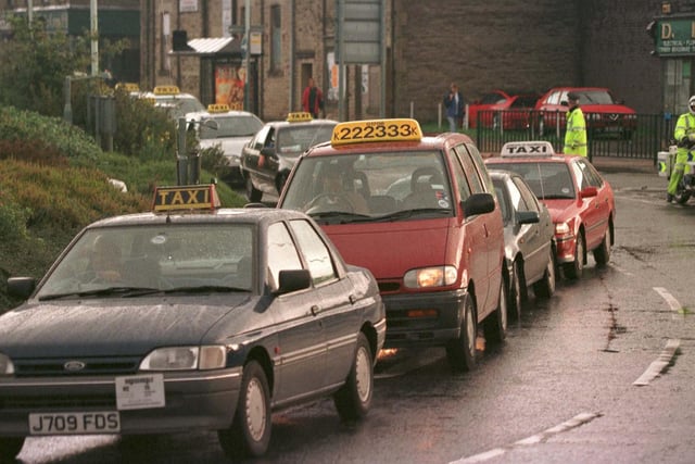 Lancashire taxi drivers join the fuel protests
