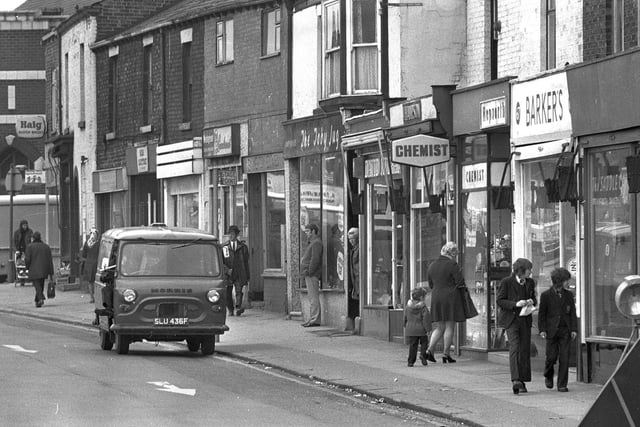 The Saddle Junction part of Ormskirk Road,  Newtown, Wigan, in 1974