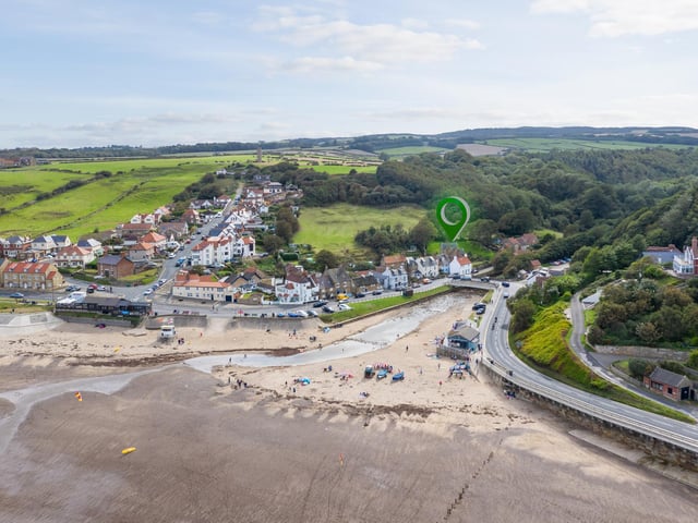 The beautiful village of Sandsend