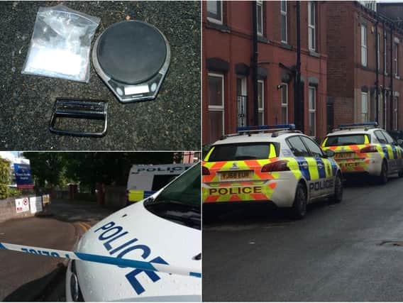 The Leeds areas with the highest drugs crime rates