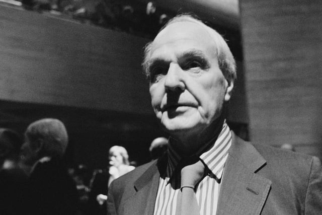 Sculptor Henry Moore, pictured in 1976, was born and raised in Castleford, the seventh of eight children. He attended Leeds School of Art, and was known for his semi-abstract sculptures.